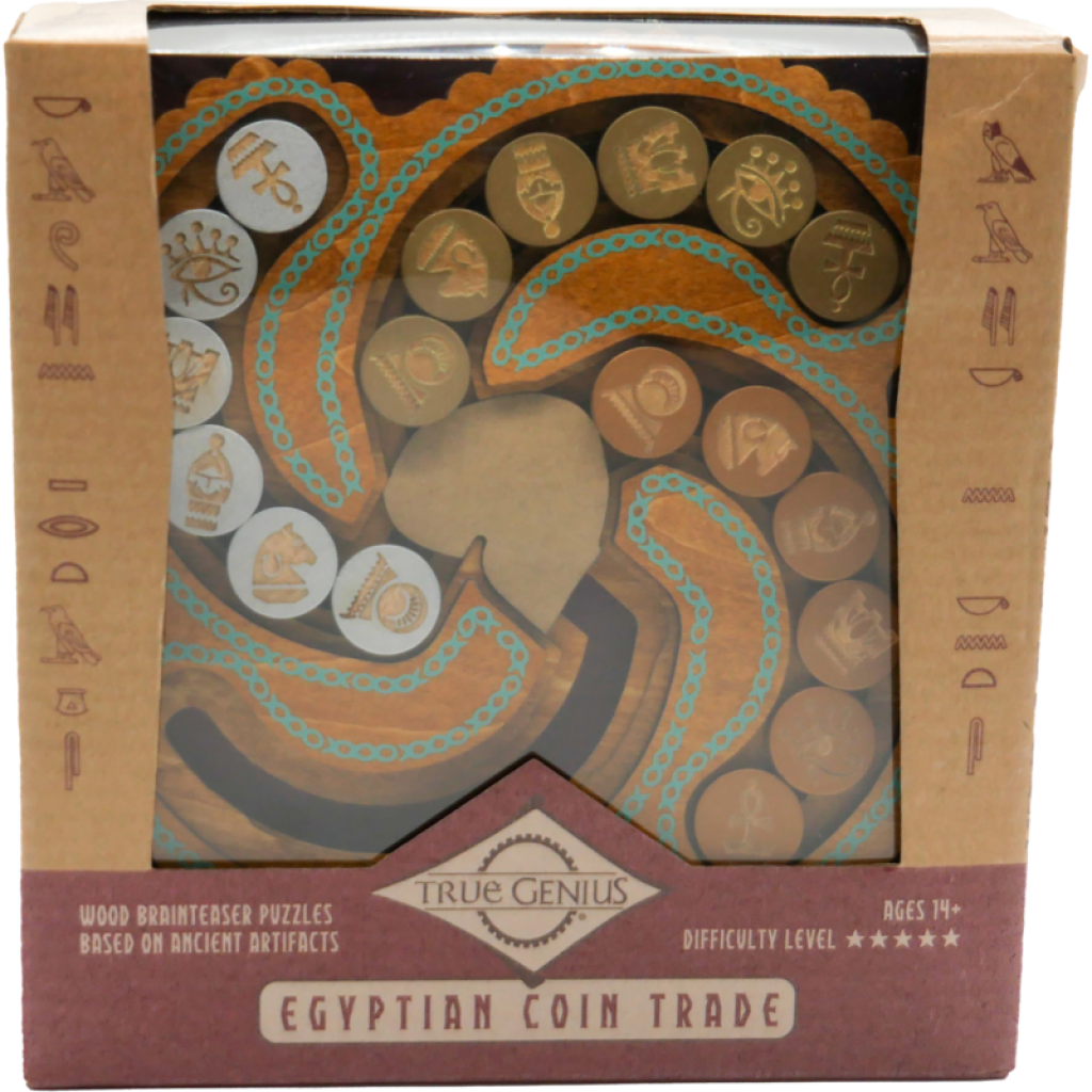 Brainteaser Egyptian Coin Trade, Project Genius, TG436