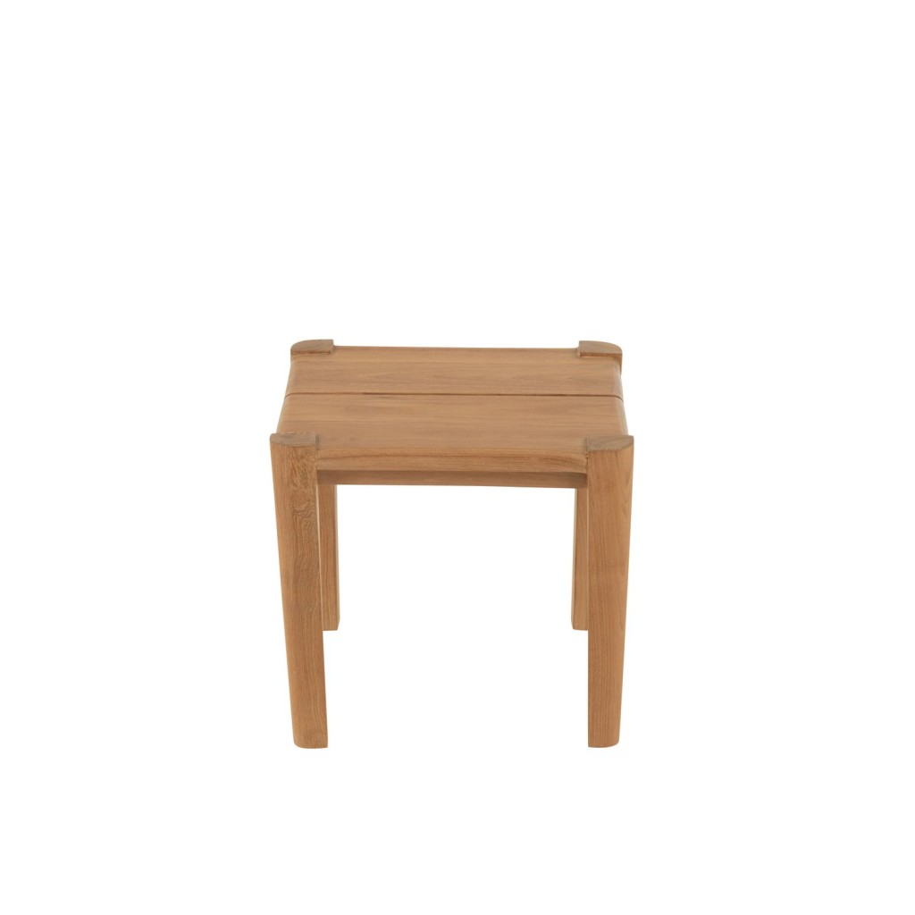 J-Line Bijzettafel Bruce Teak Naturel