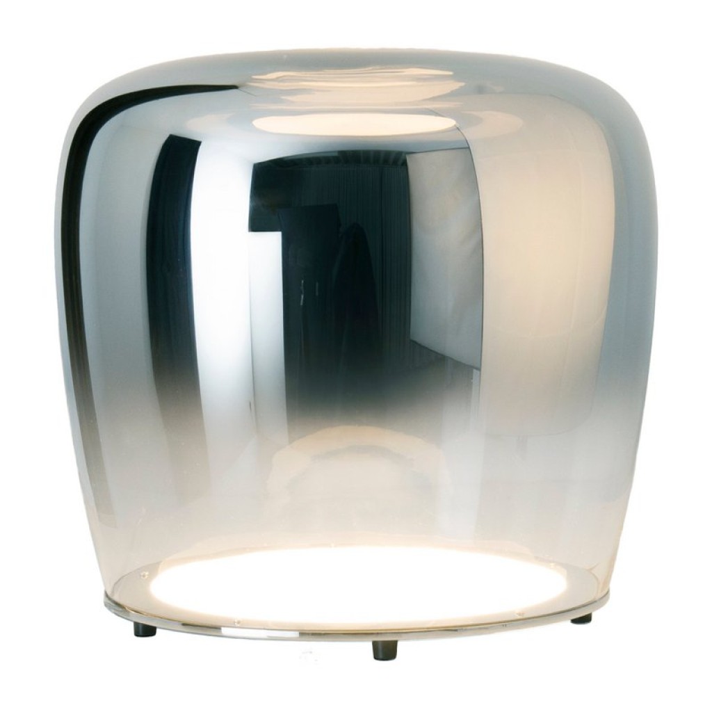 LED Tischleuchte "SMOKY" d:43cm