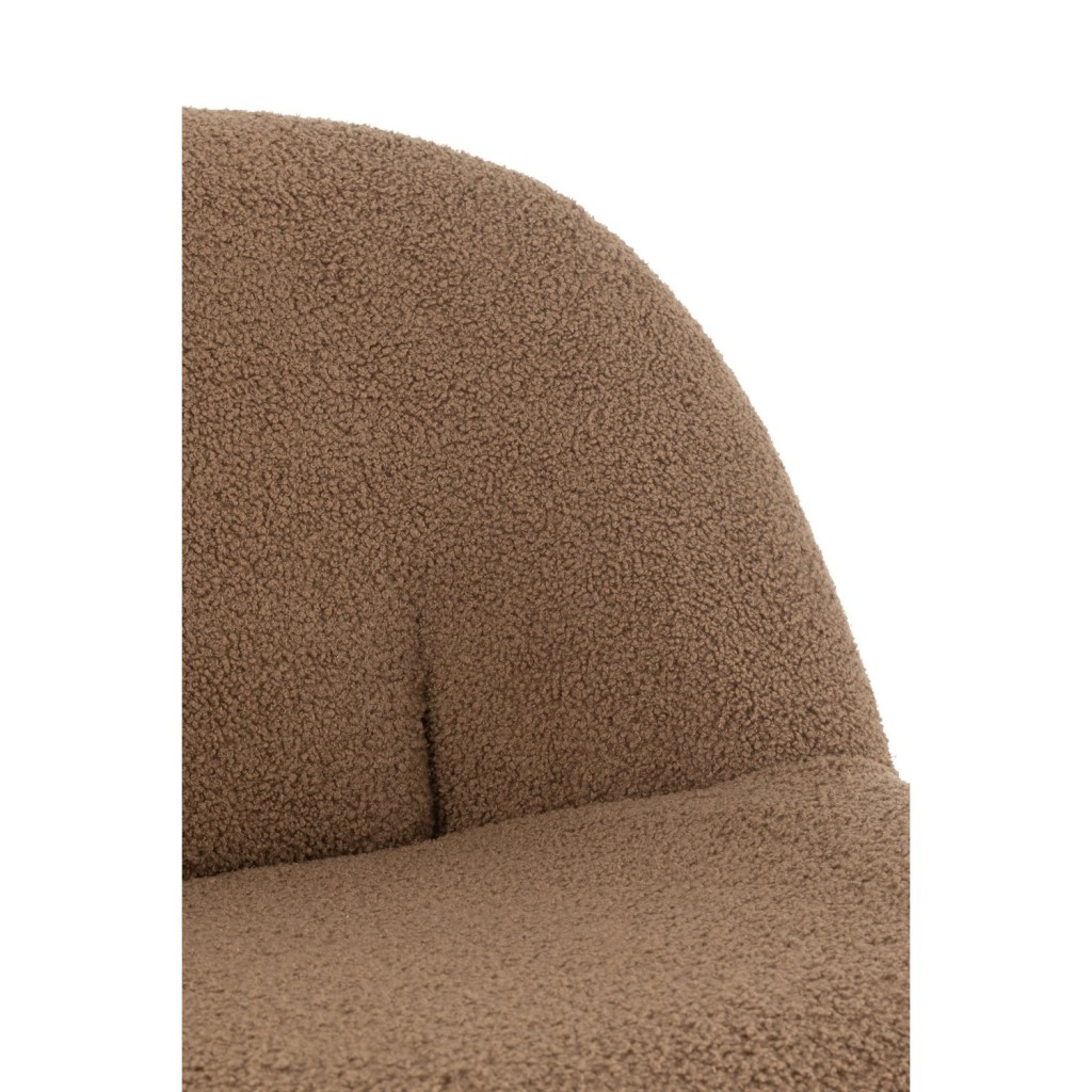 J-Line Zetel Teddy Boucle Bruin