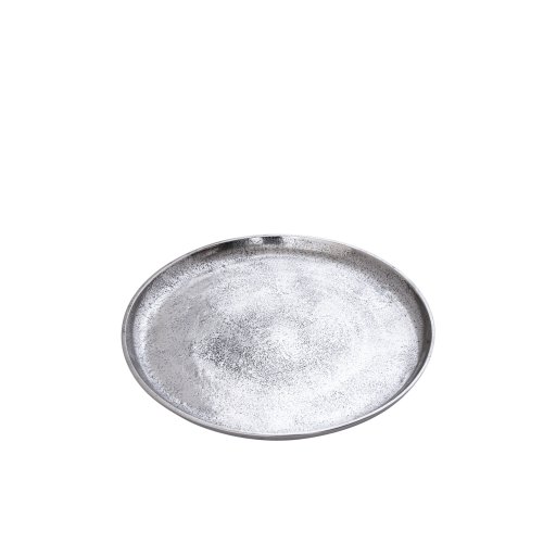 Afta Silver Casted Alu Simple Plate Round M