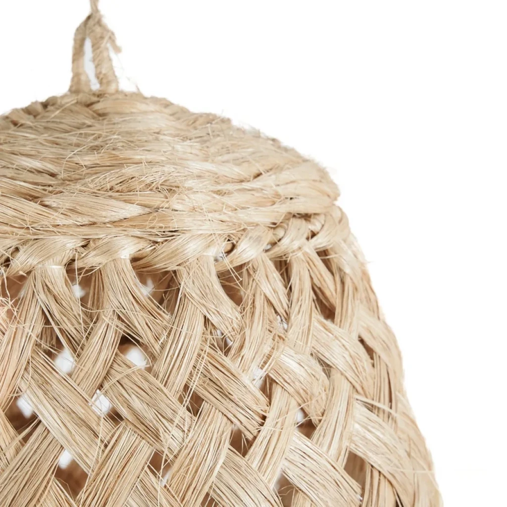 The Abaca Jelly Fish Pendant - Natural - S