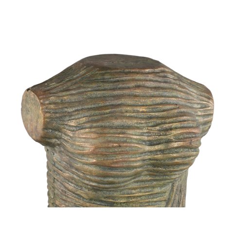 Sophi Black Cement Women Shaped Statue Curved L