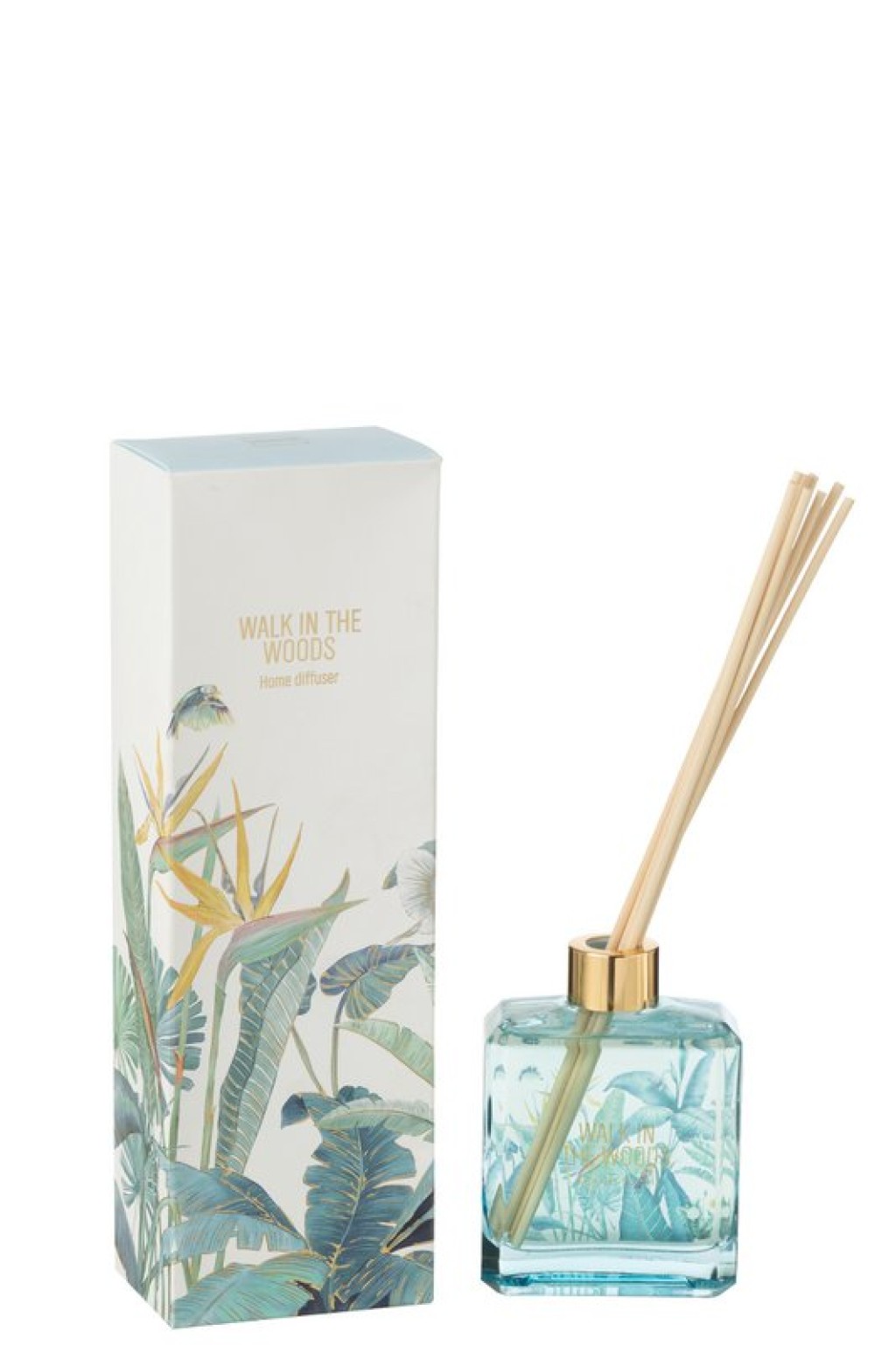J-Line Geurolie Walk In The Woods Wax Blauw-180Ml