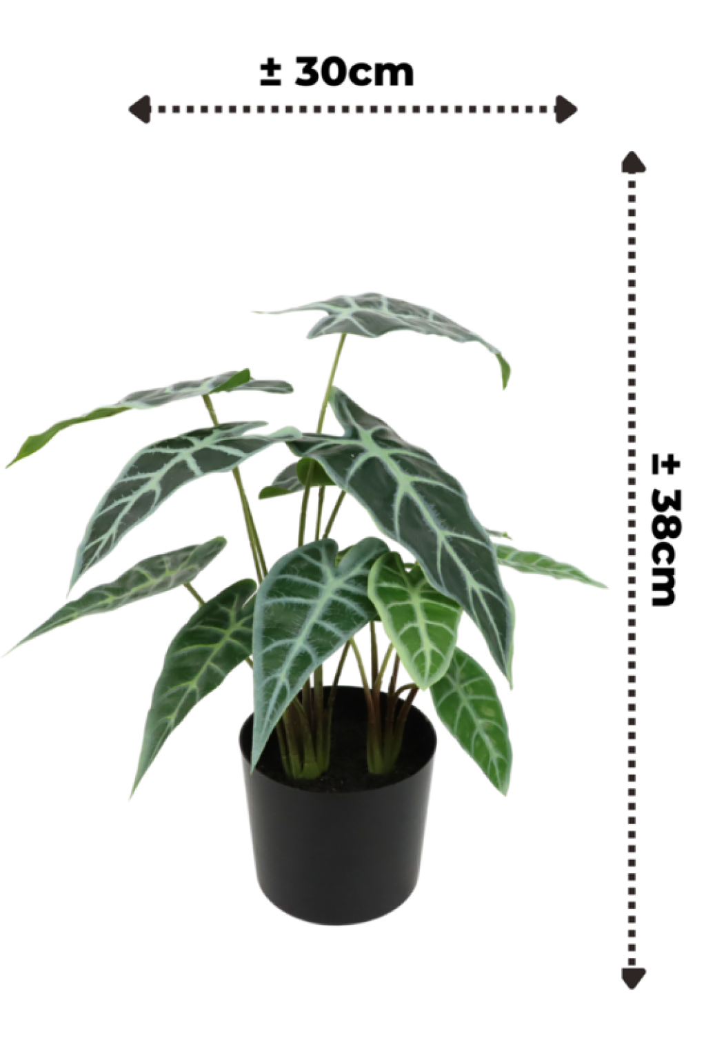 Caladium Kunstplant 38cm