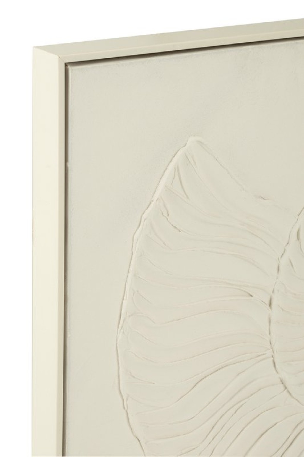 J-Line Painting Shell Acrylic Paint/Canvas White