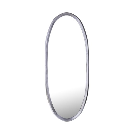 Limera Nickel Alu Oval Mirror Irregular Border M