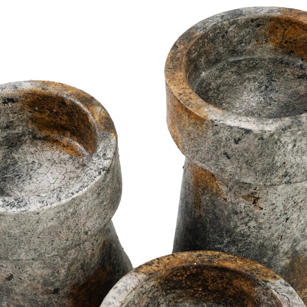 The Gypsy Candle Holder - Antique Grey - M