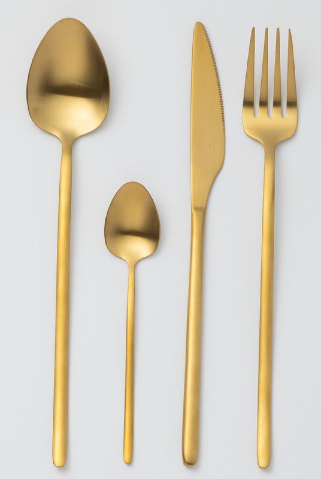 J-Line Box Cutlery C 24 Pieces Stainless Steel Matt Gold