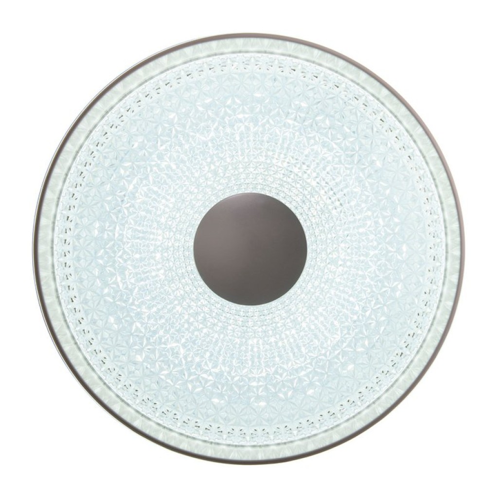 LED ceiling light "Boise" Ø 51 cm with many functions, made of metal and plastic, white, with integrated LEDs, lighting for living rooms or office