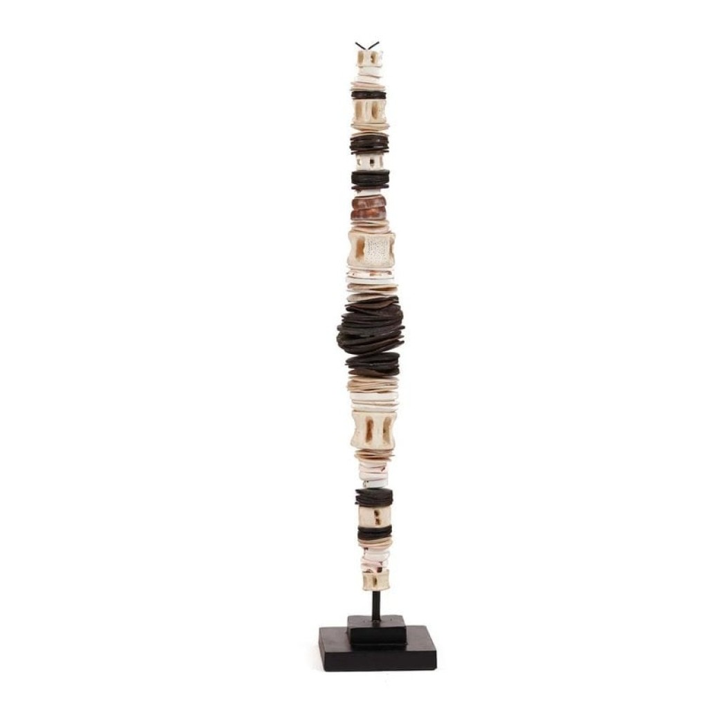 The Money Shell on Stand - Black White - L