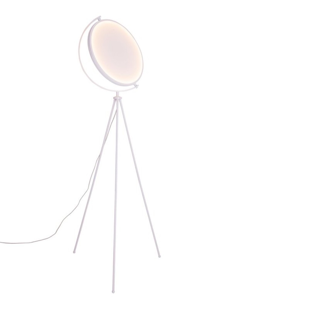 Textile floor lamp "Munega" h: 156cm