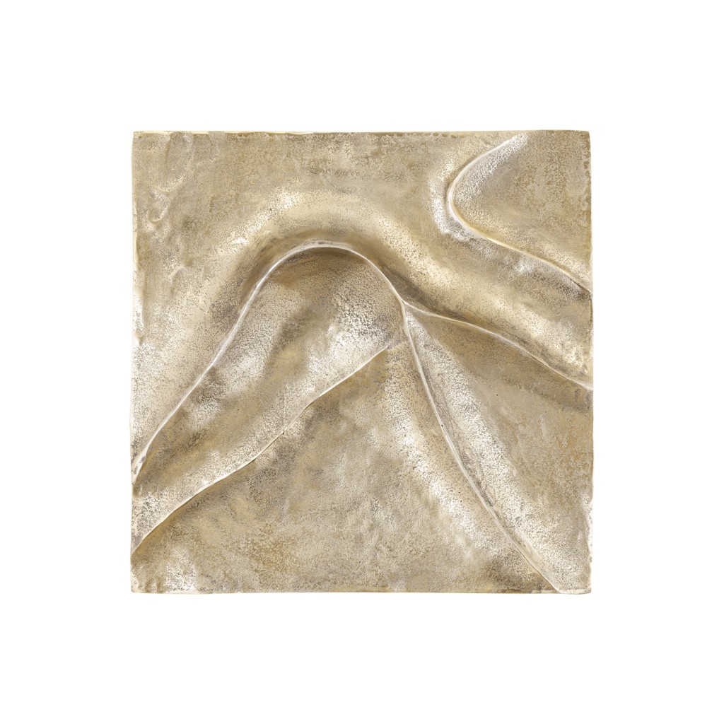 Gihan Gold Casted Alu Wall Panel Wave Lines M