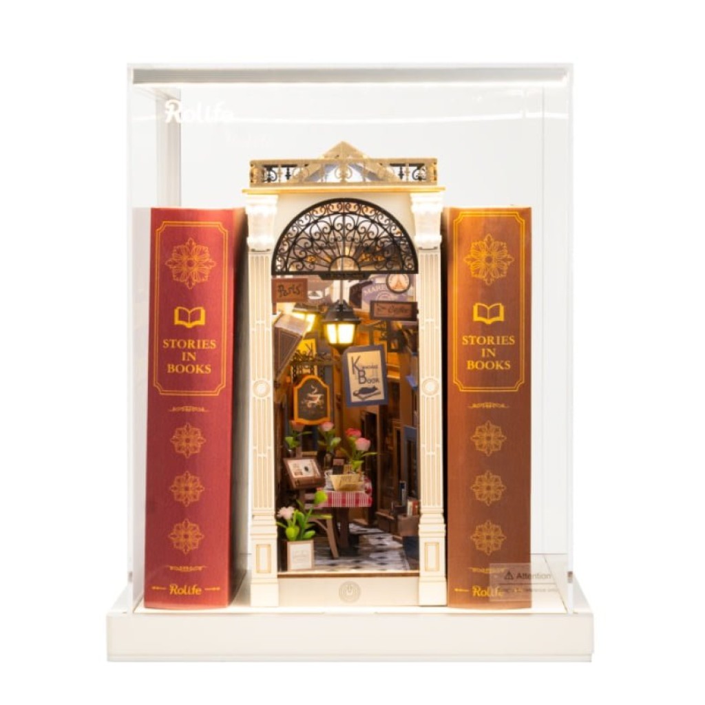 DIY Book Nook Boekensteun Arcade Dating, Robotime, TGB10, 19,5x10,6x25,5cm