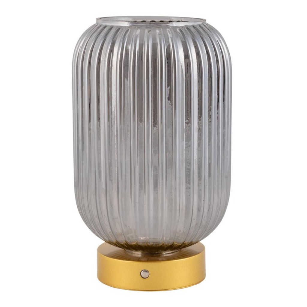 Ackitical lamp "Luise" gold, classical, gold, with integrated LED, warm white