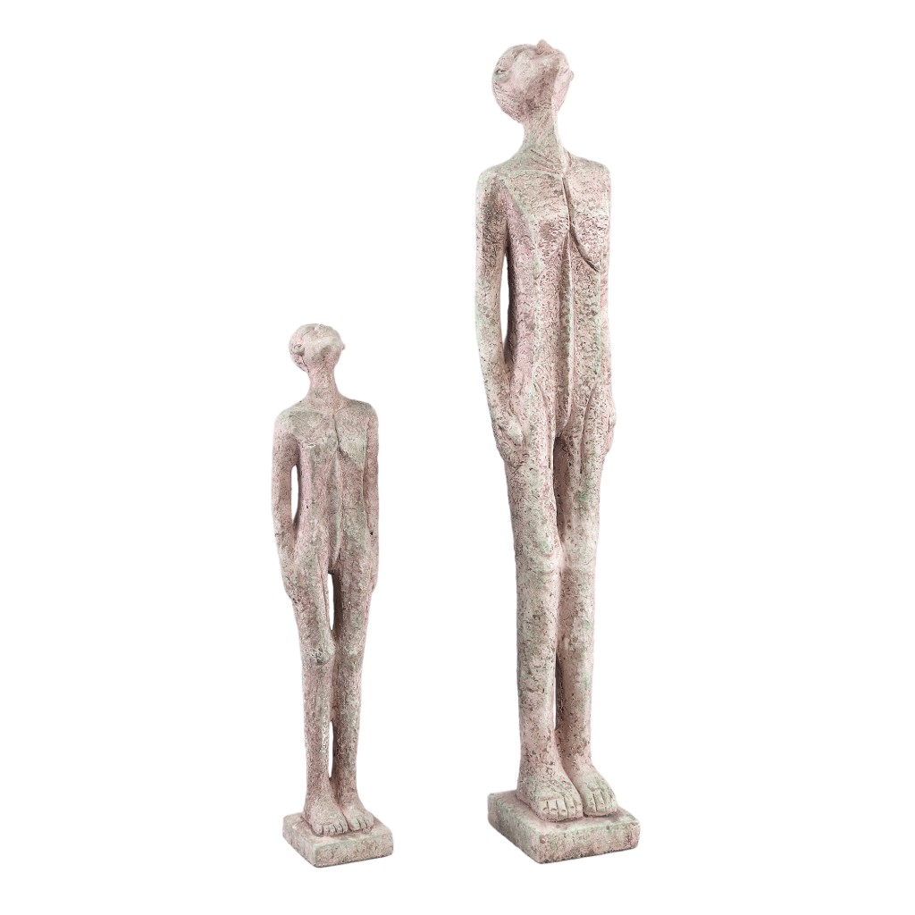 Keiton Grey Human Shaped Statue High