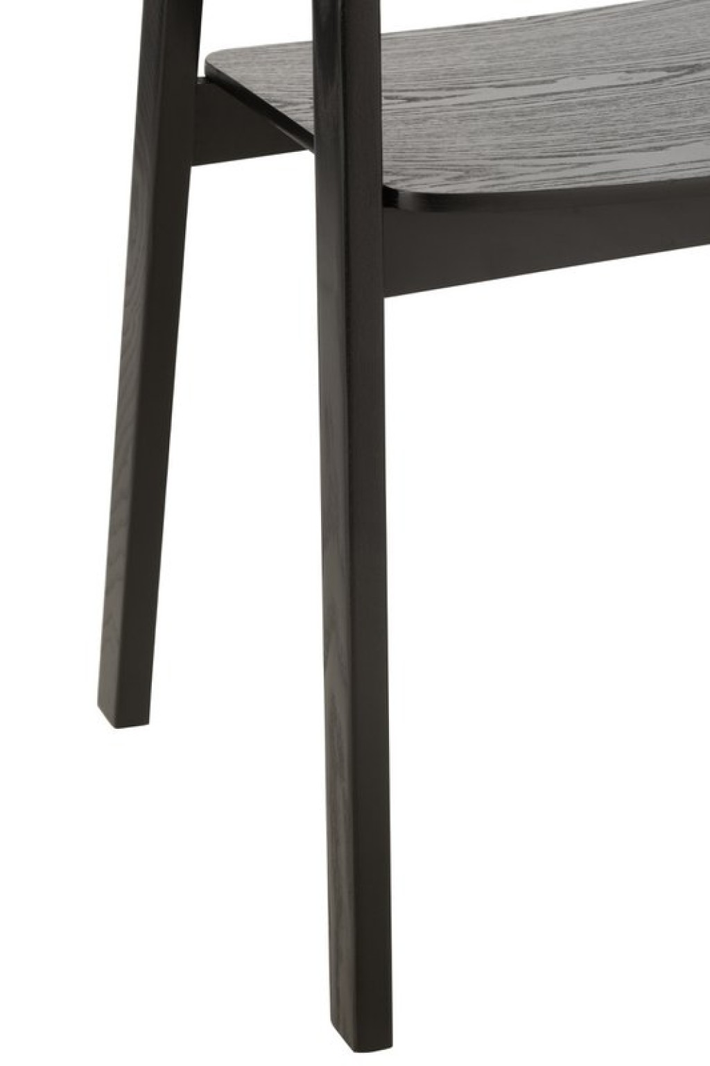 J-Line Chair Naga Ash Wood/Rope Black