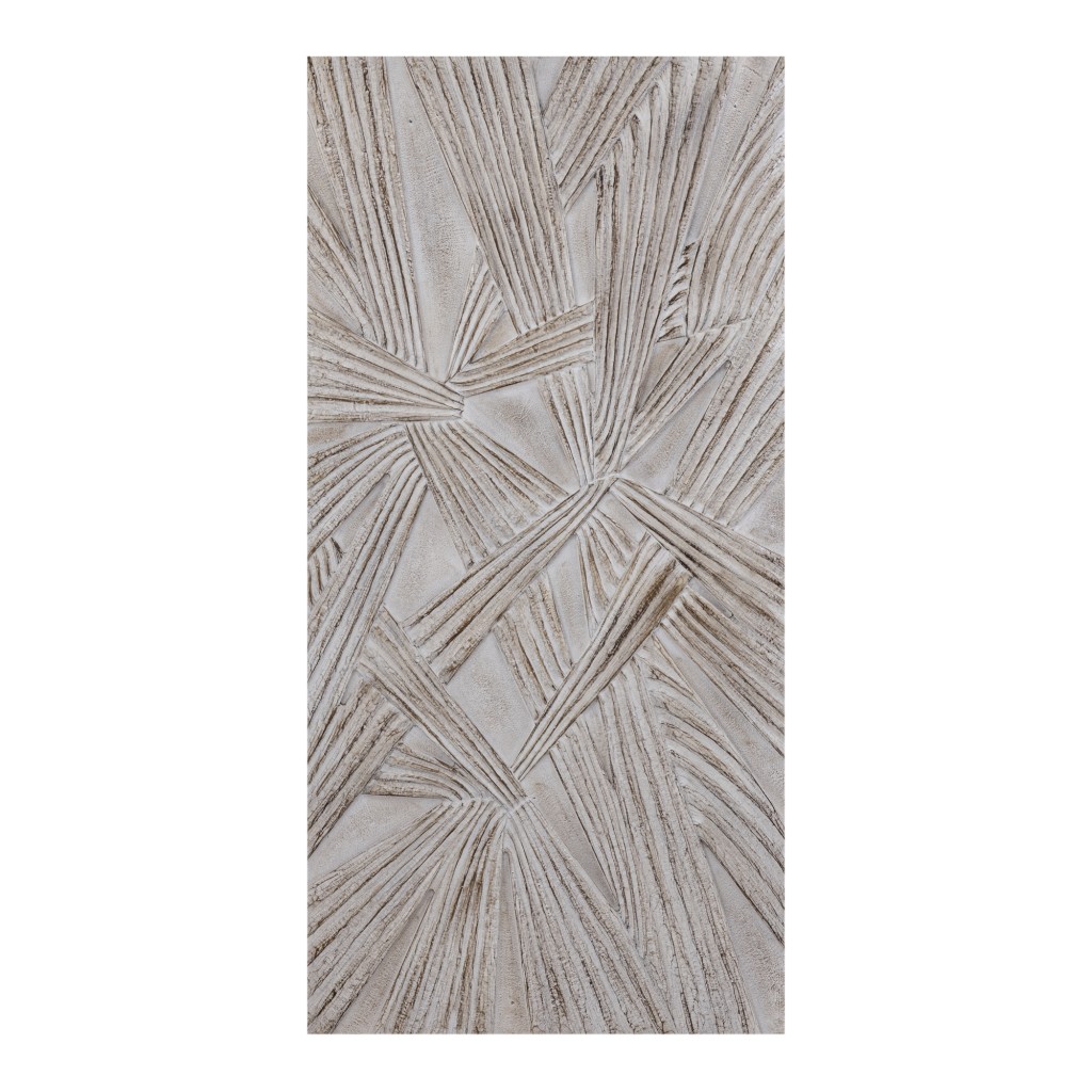 Raihan Cream Rect. Mdf Wall Panel Knotted Look