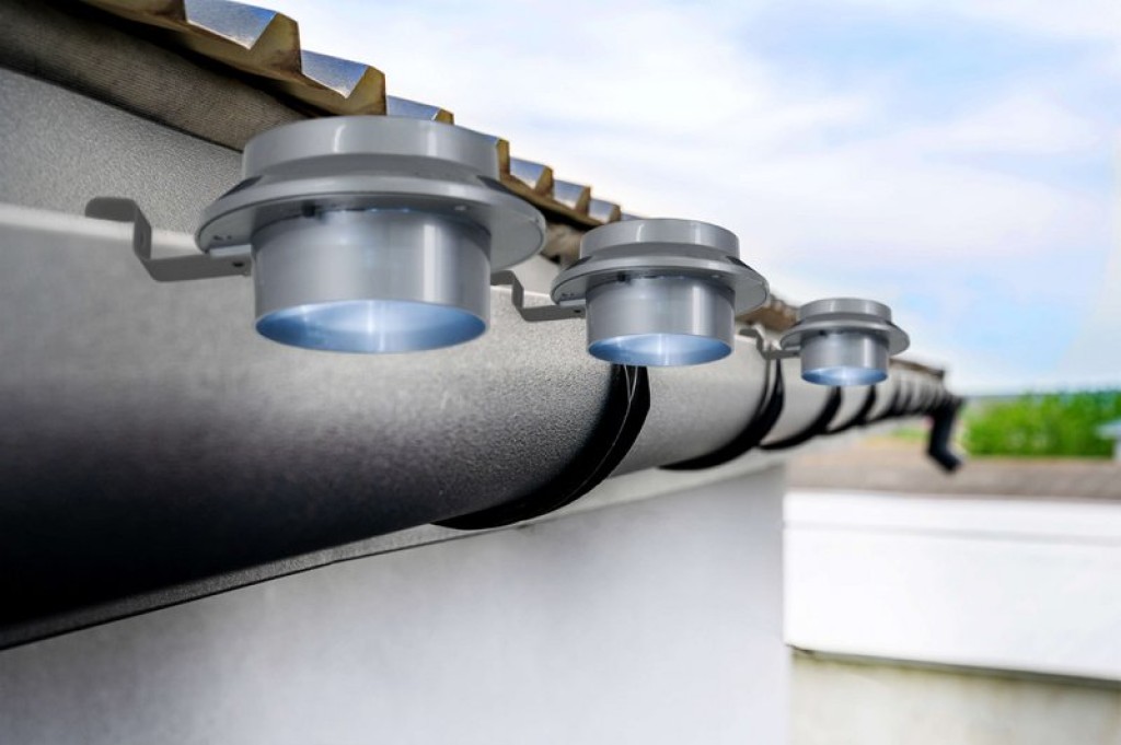 6-Set LED solar roof groove "Mistra"