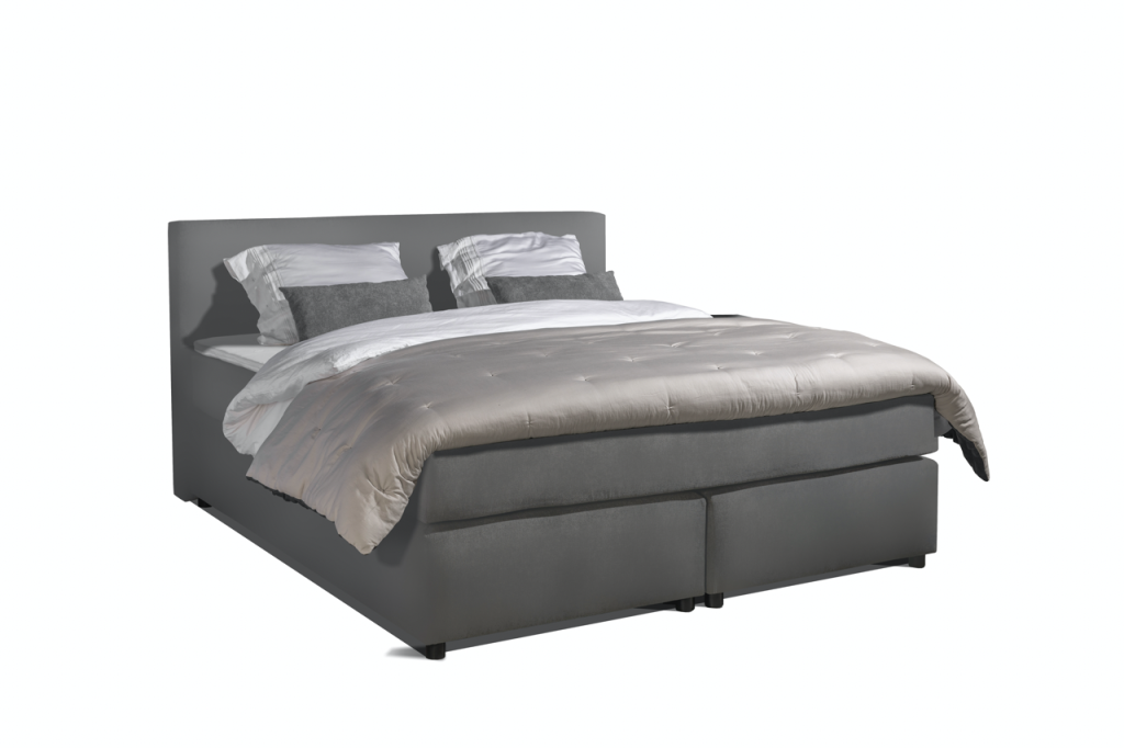 Mörgenn Boxspring Parga - Lederlook - Complete set - 180x210