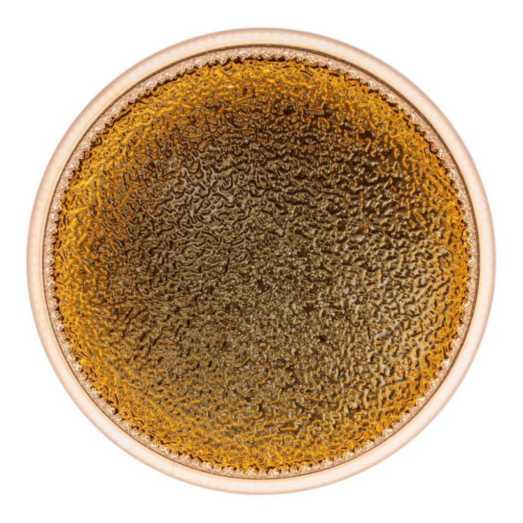 LED Deckenleuchte ARANY, Deckenleuchte aus Metall und Kunststoff in Schwarz,, mit fest verbauten LEDs, dimmbar, 40 cm Durchmesser