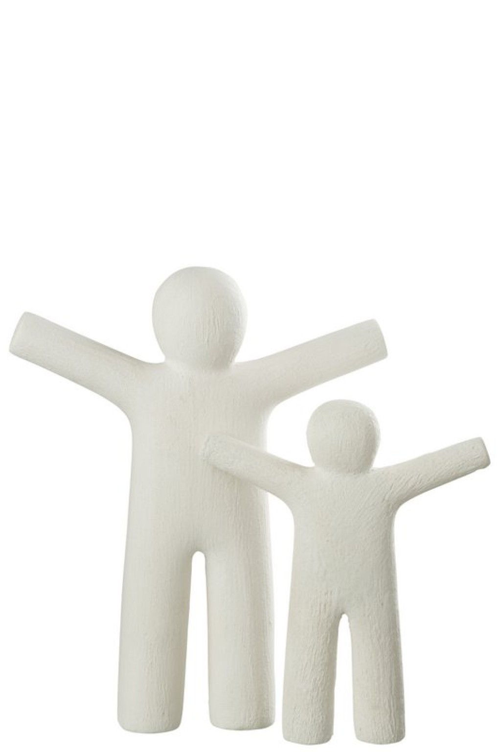 J-Line figure P'tit Maurice - polyresin - white - large