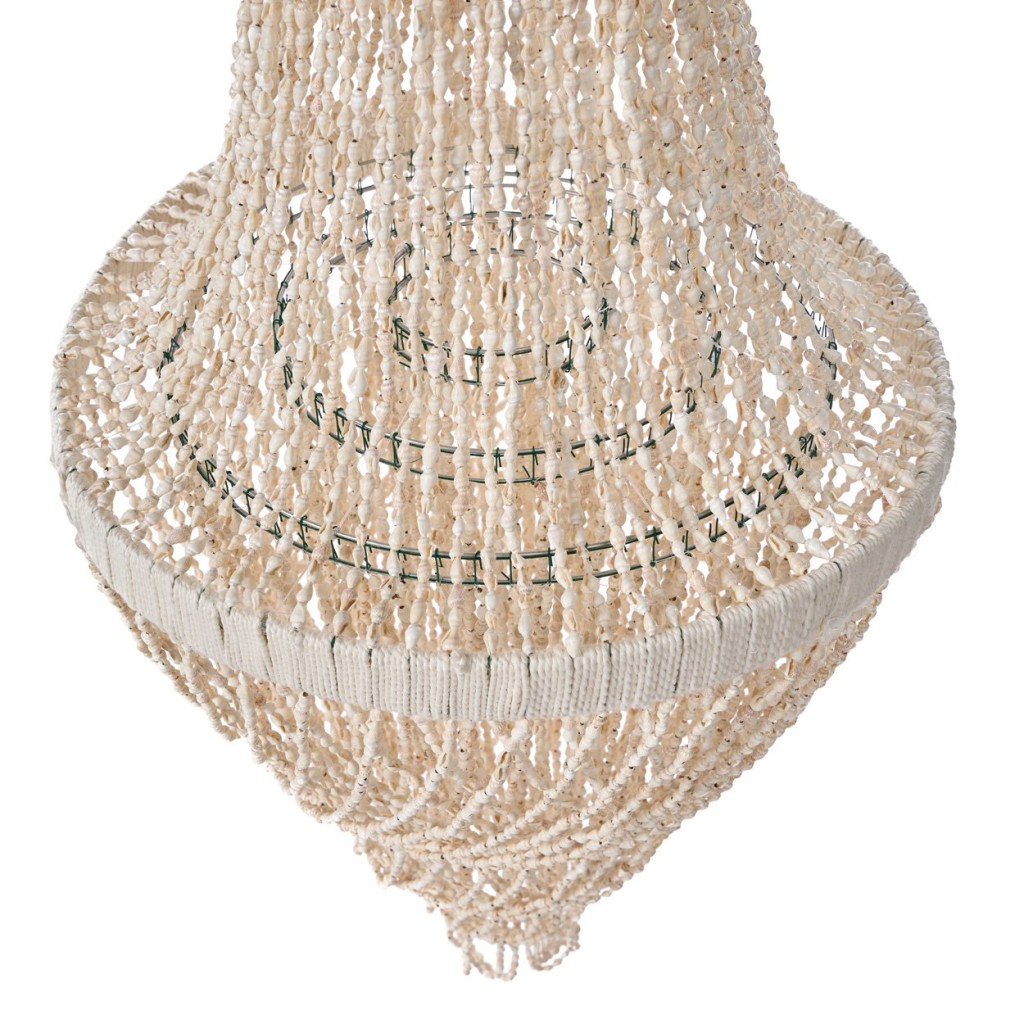 De Ocean Tower Shell Kroonluchter - Naturel - L