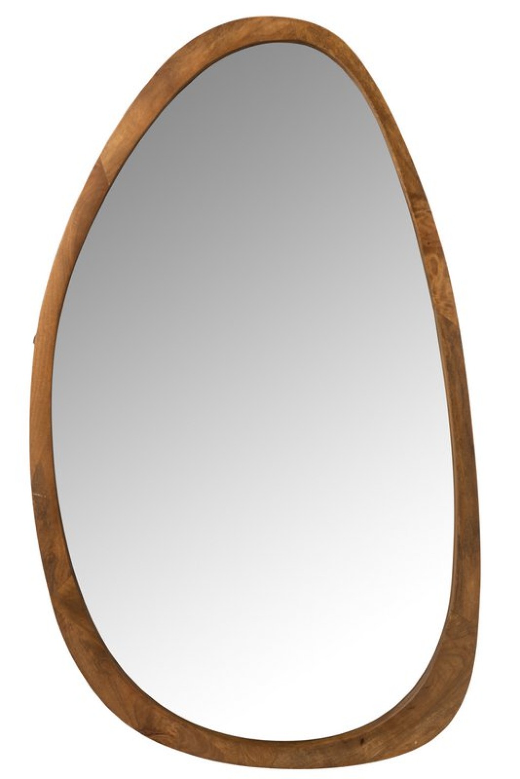 J -Line Spiegel Vince Irregular - Mango wood - Brown - 120 x 71 cm