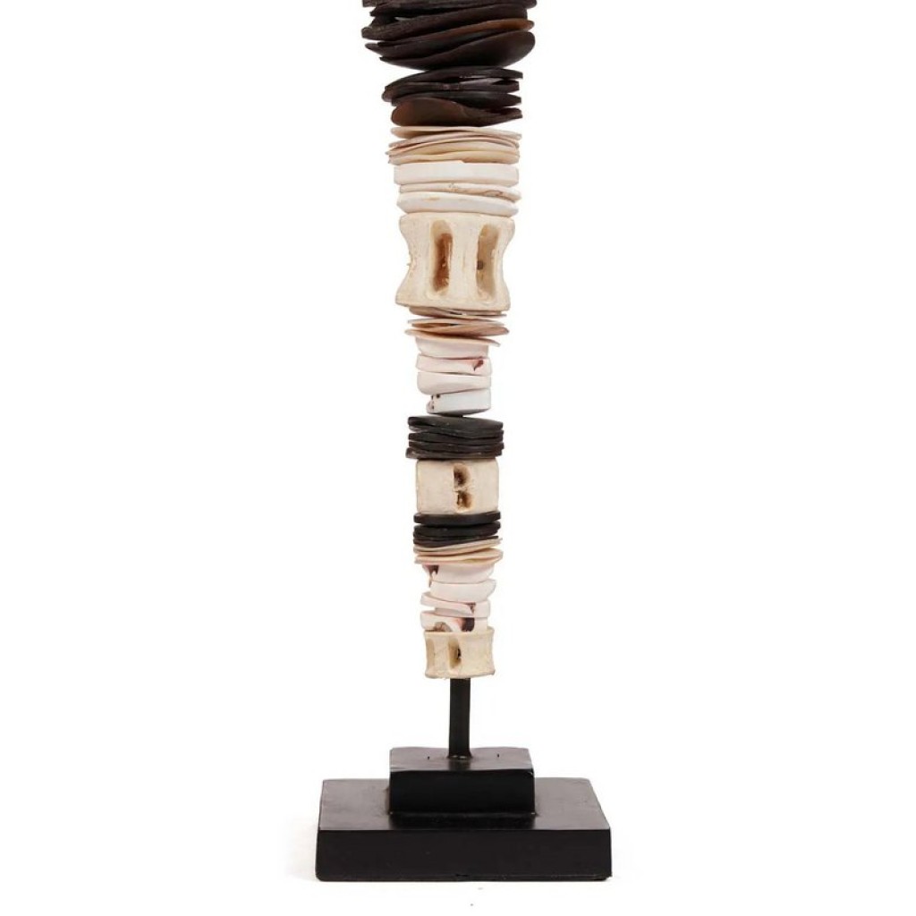 The Money Shell on Stand - Black White - L