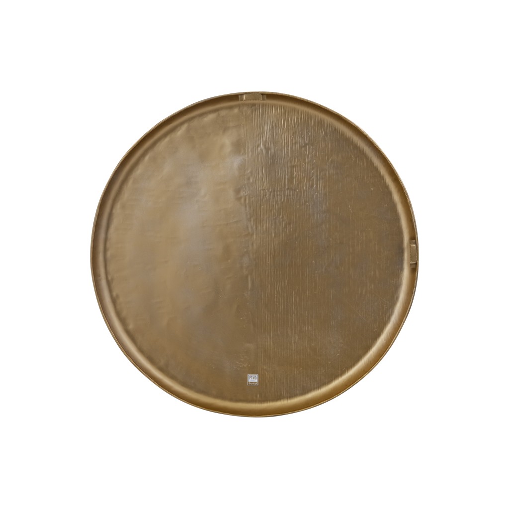 Jowad Antique Gold Alu Sheet Wall Panel Ribbed M