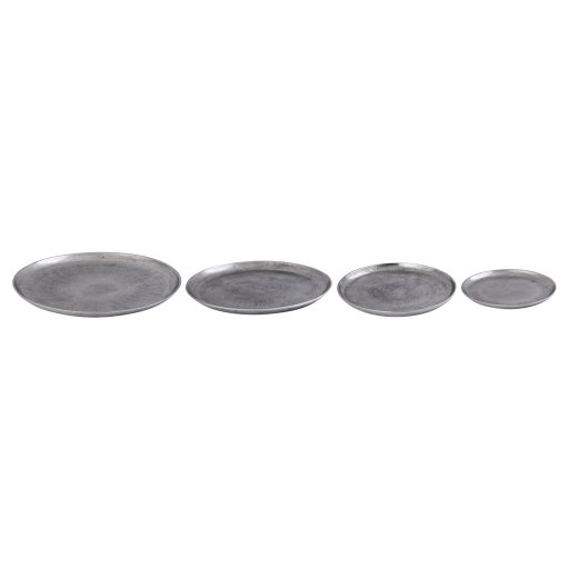 Afta Silver Casted Alu Simple Plate Round S