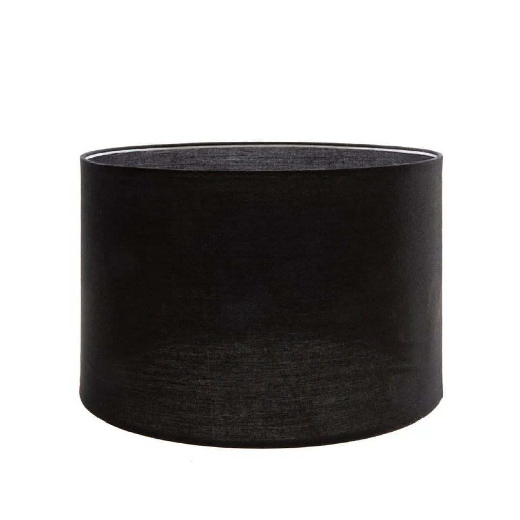 The Teak Wood Table Lamp - Natural Black