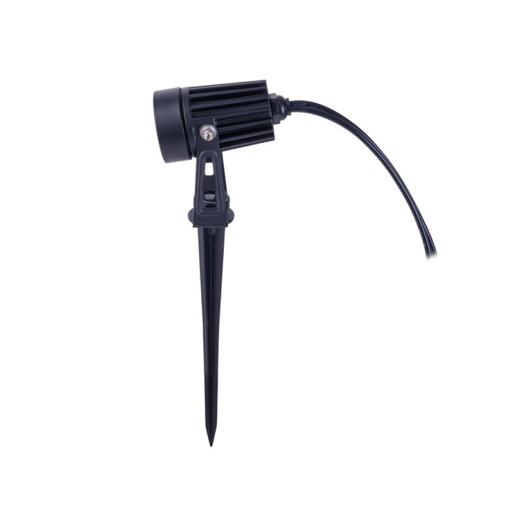 3er LED Solarspot mit Erdspieß ""Spoti"" Außen-Erdspieß aus Metall und ABS-Kunststoff in Schwarz,, mit fest verbauten LEDs mit drei Leistungsstufen