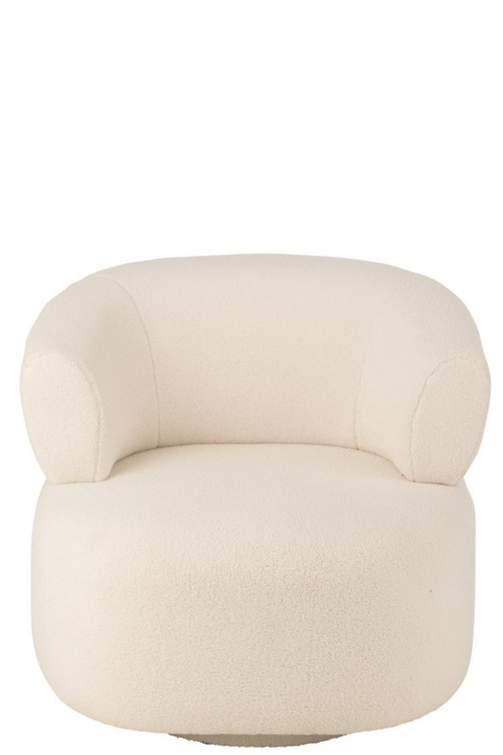 J-Line Lounge Chair Universe Foam/Fabric White