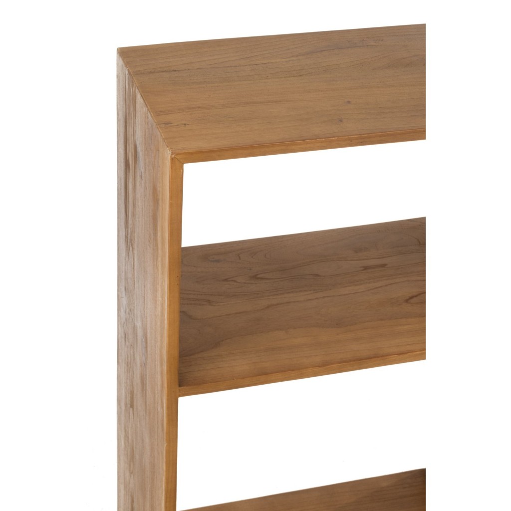 J-Line Wandrek Kubus 4P Hout Bruin