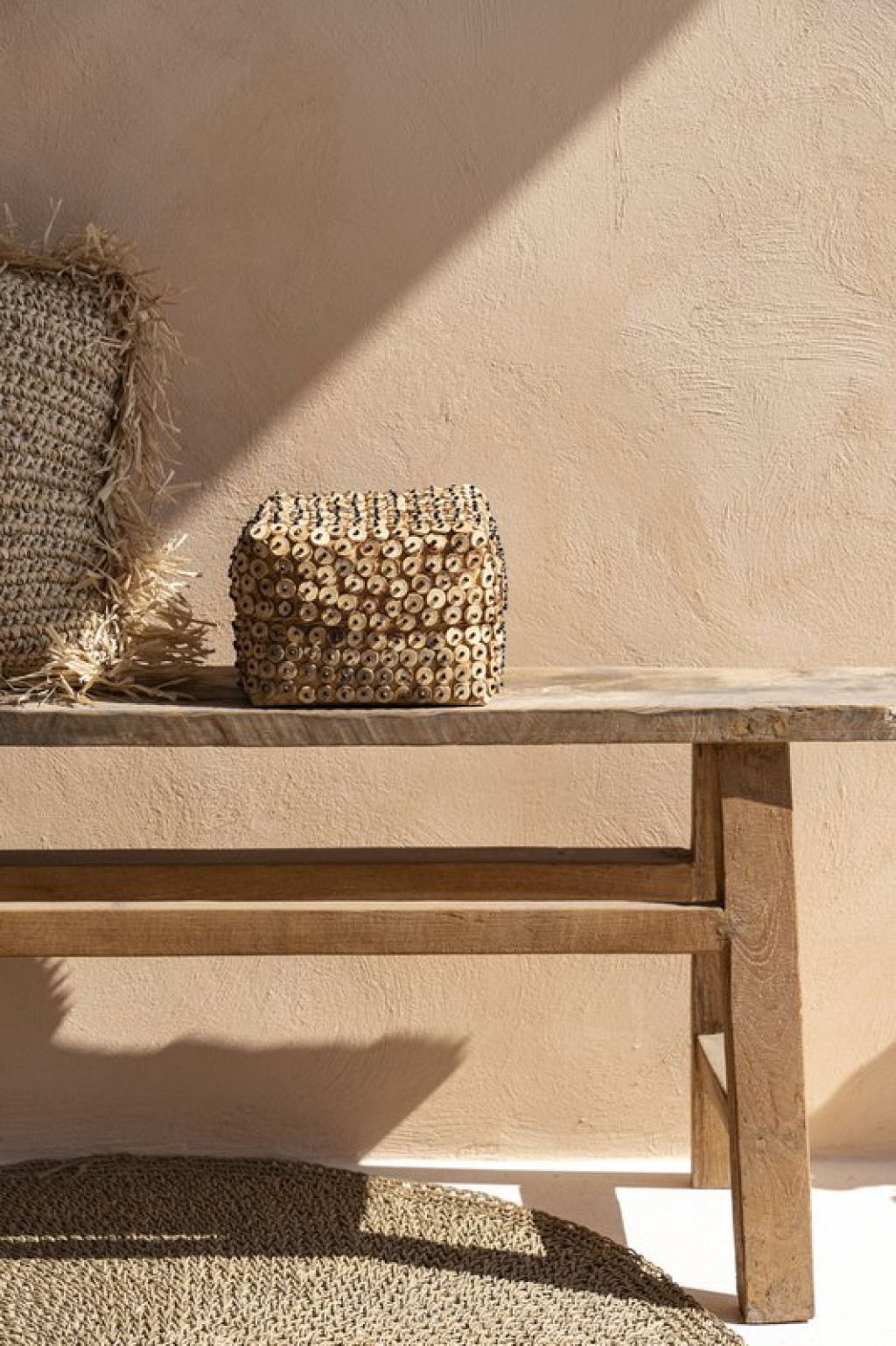 The Coconut Shell Basket - Natural - L
