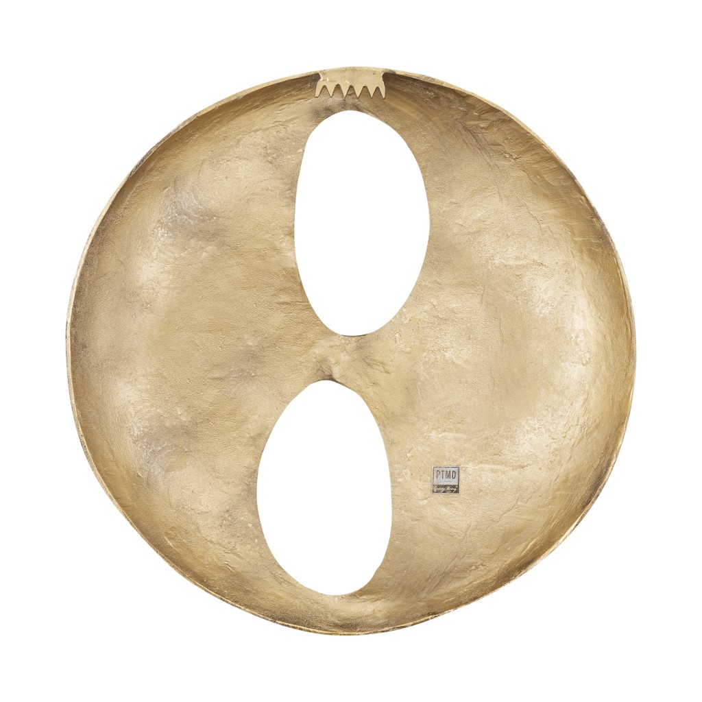 Deuie Brass Casted Alu Wall Panel Rounded Large