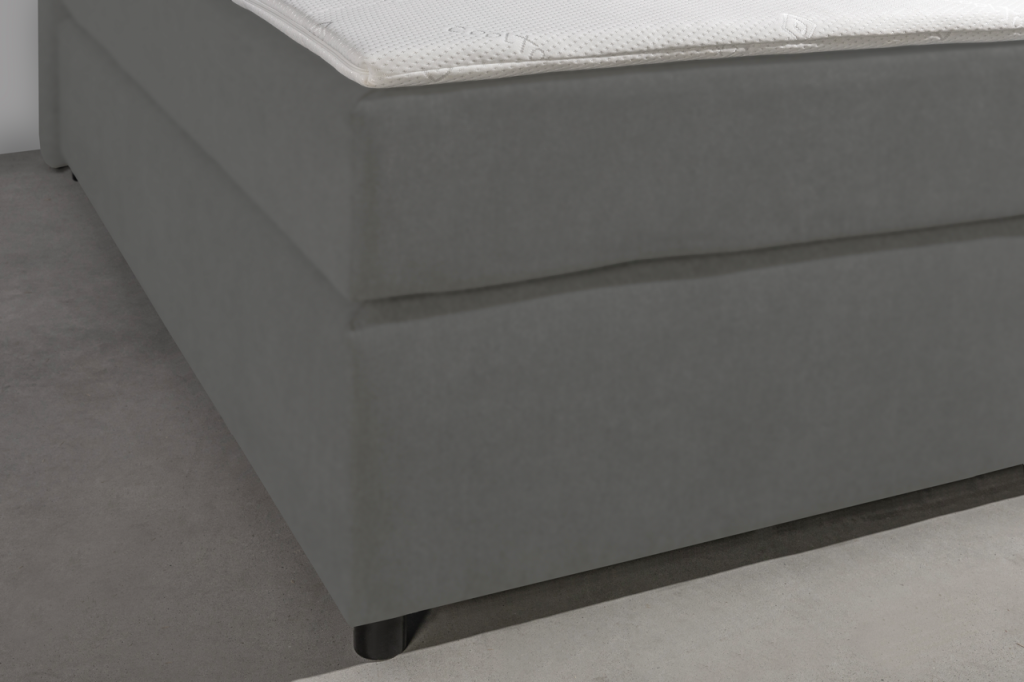 Mörgenn Boxspring Parga - Lederlook - Complete set - 140x200