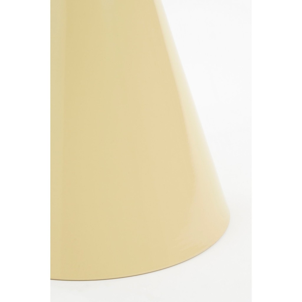Jim Bijzettafel - H45 x Ø31 cm - IJzer - Beige