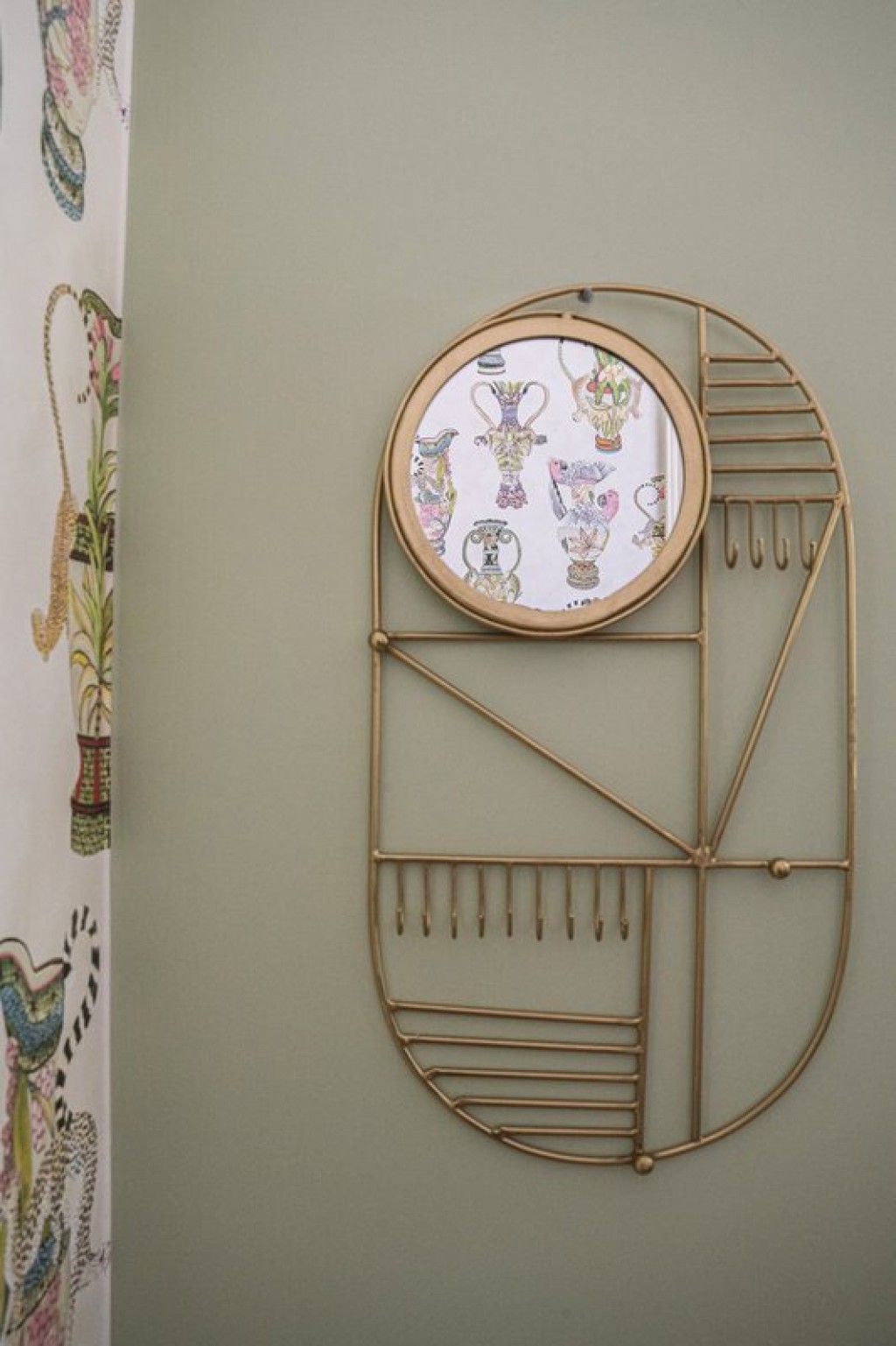 The Do I Look Pretty Wall Hanger - Brass