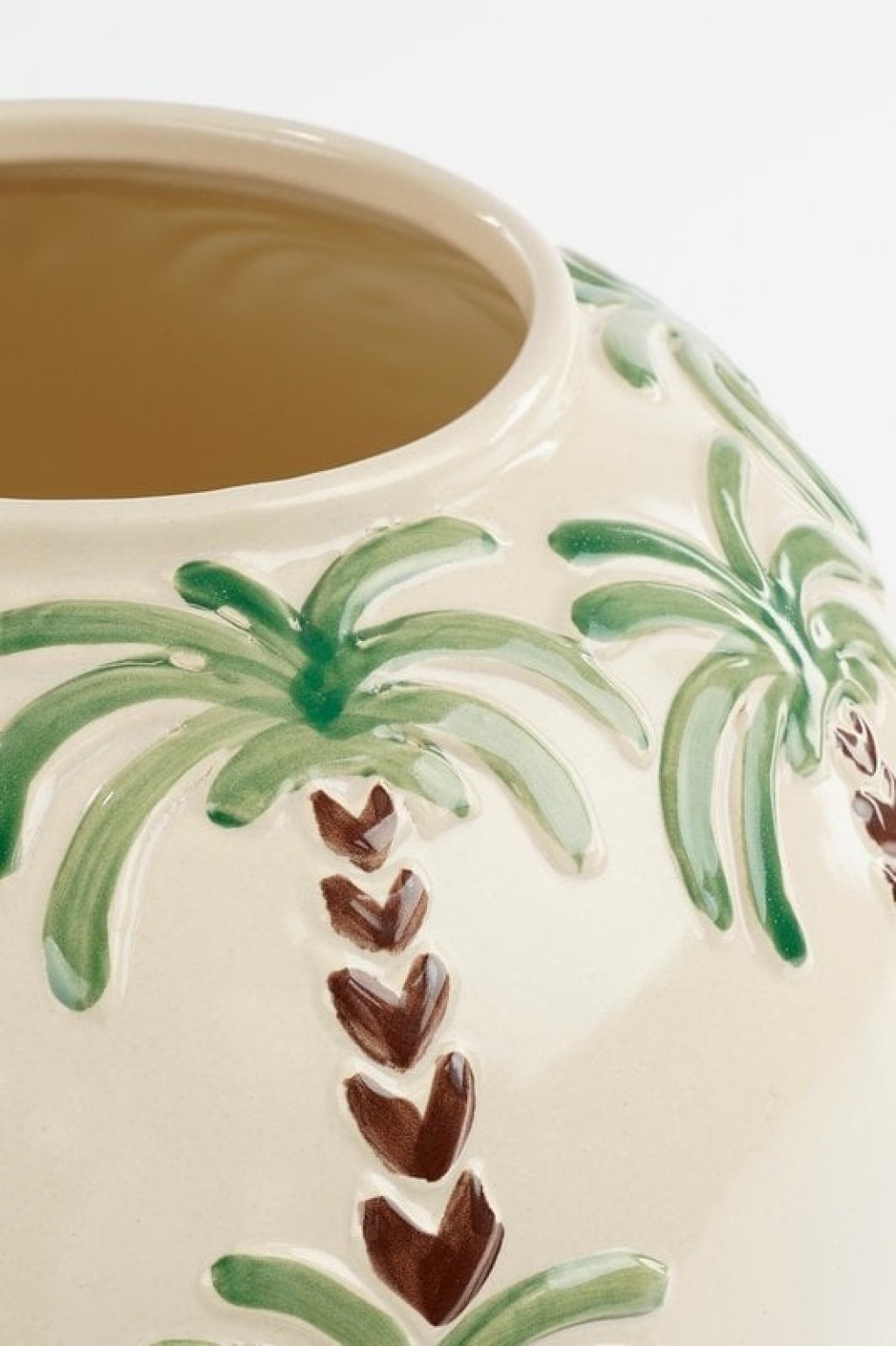 Paradiso Vase - H28 x Ø28 cm - Ceramics - Off -White