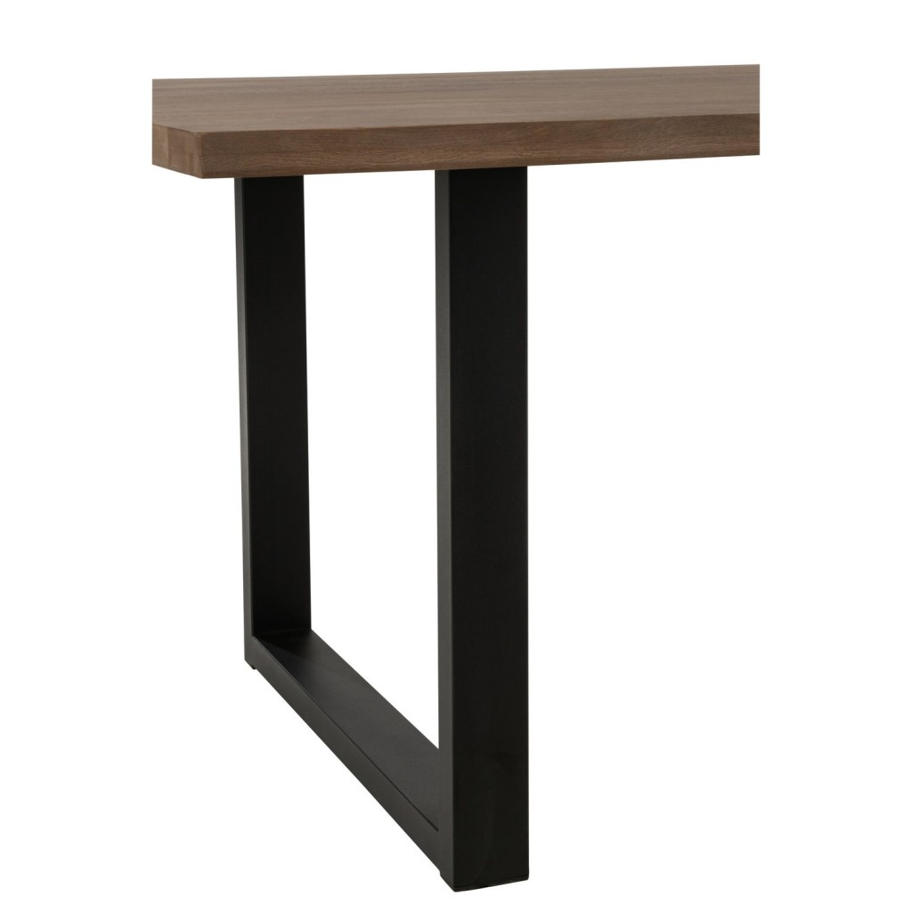 J-Line tafel Poten Rechthoek - metaal - zwart