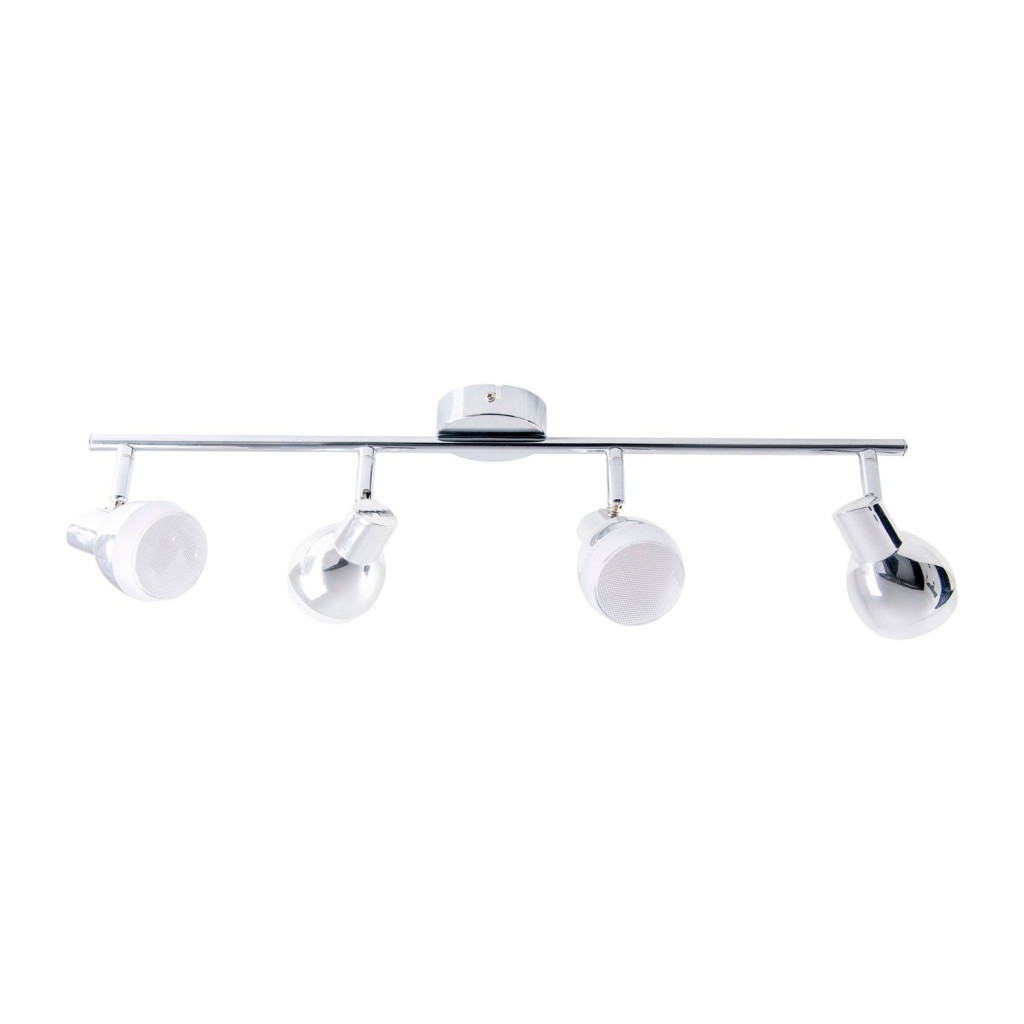 4 LED -muur en plafondrail "Chromey"