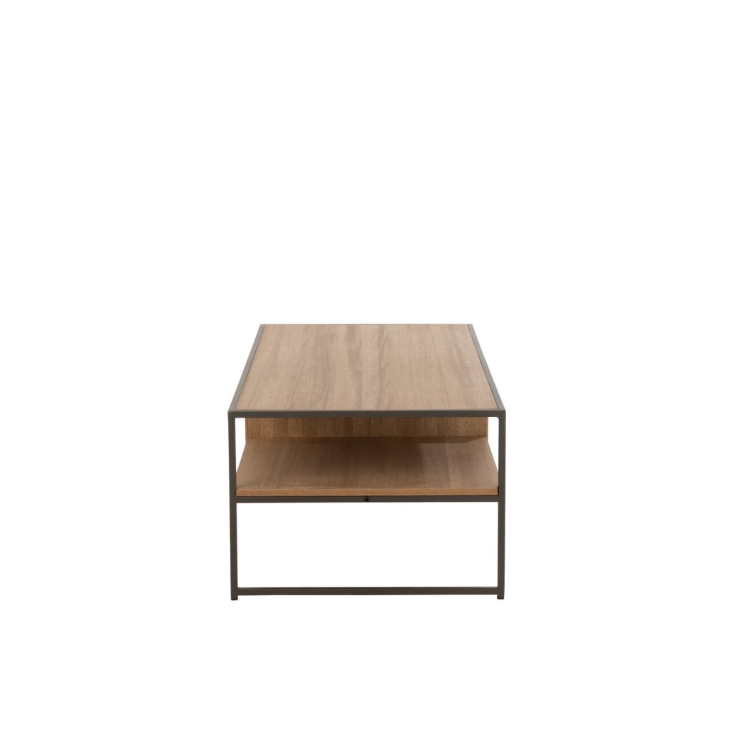 J-Line TV kast - 1 lade - hout/metaal - naturel