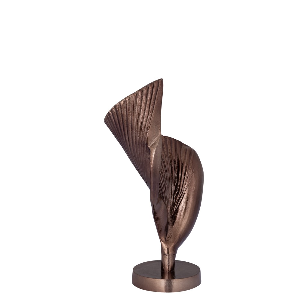 Roweyda Bronze Alu Statue Shell Shaped Small