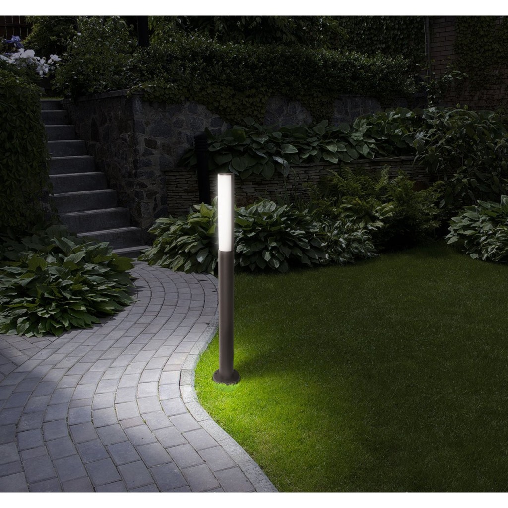 LED buitenlampen "flair" gemaakt van metaal en plastic in antraciet, met geïntegreerde LED