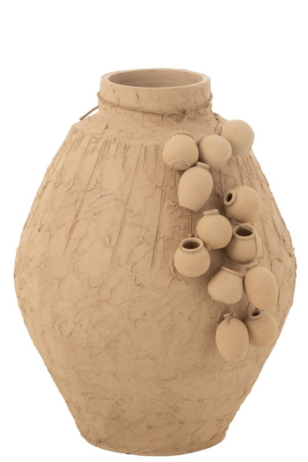 J-Line vase + hanging pots - kermits - natural - Ø 45 cm