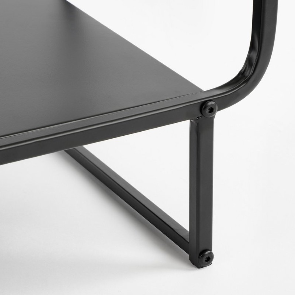 Jules Wall cabinet - L70 x W30 x H76 cm - Metal - Black