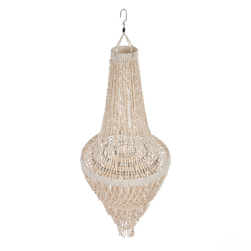 De Ocean Tower Shell Kroonluchter - Naturel - L