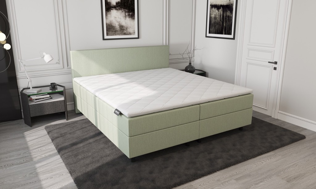 Mörgenn Opberg Boxspring Groen 180x200